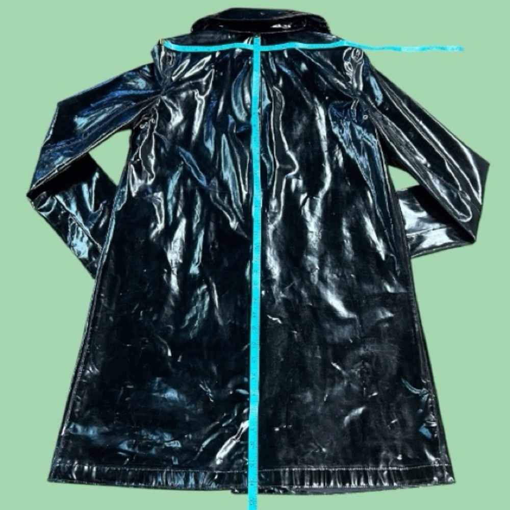 Michael Kors PVC Trench Coat Y2K - Picture 9 of 12